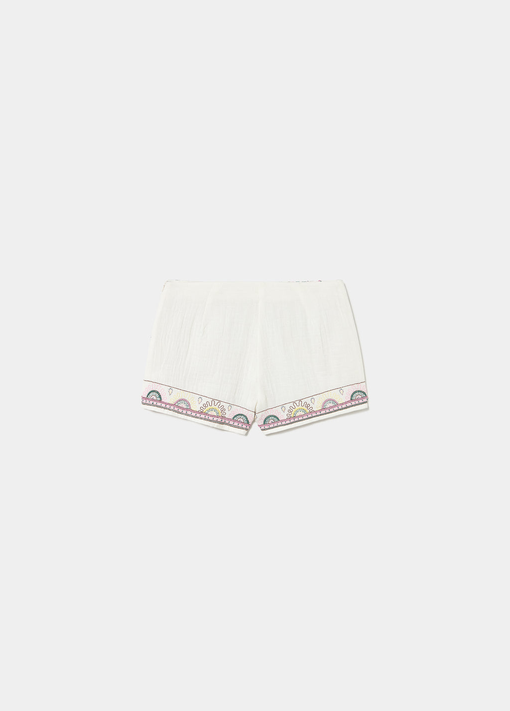 Embroidered shorts