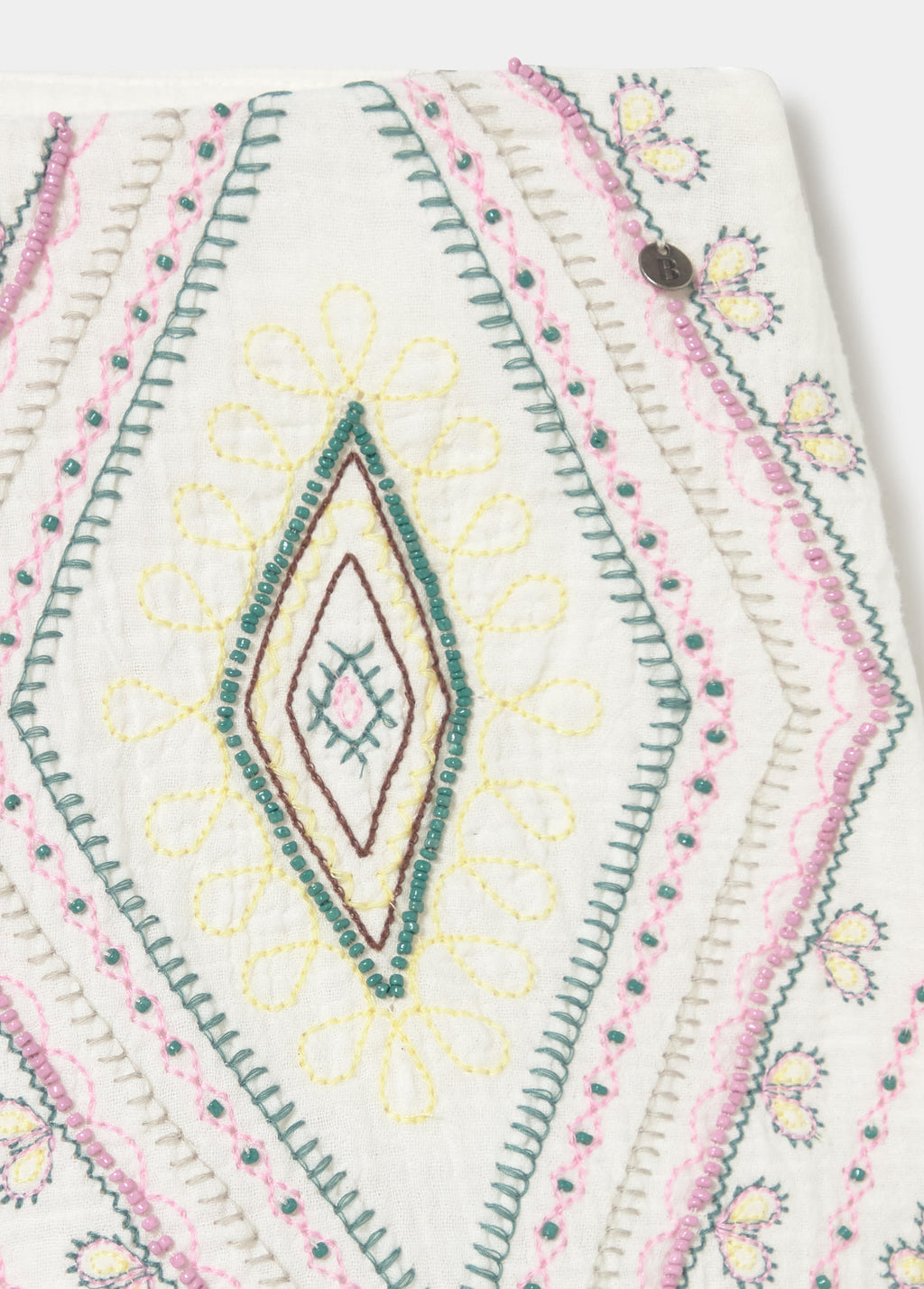 Embroidered shorts