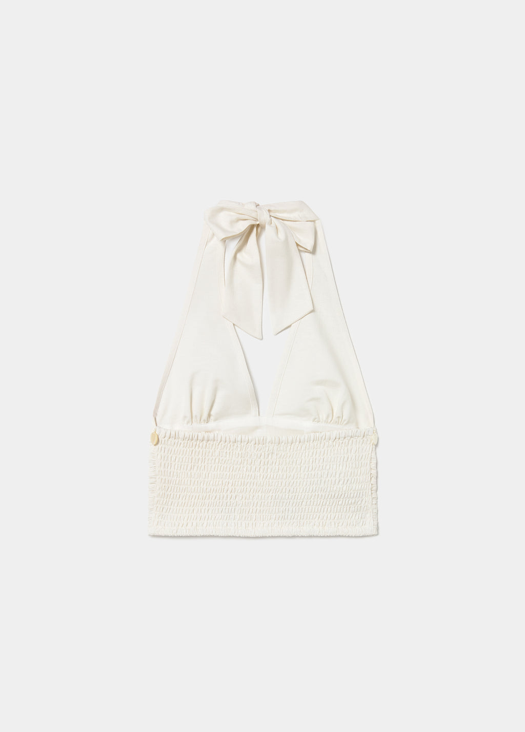 Top halter detalle concha