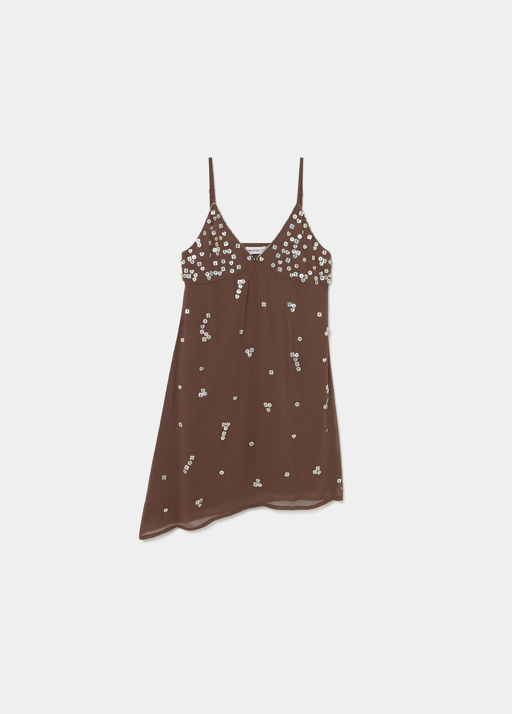 V-neck strap dress