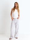 Striped long pants
