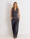 Pantalón wide leg