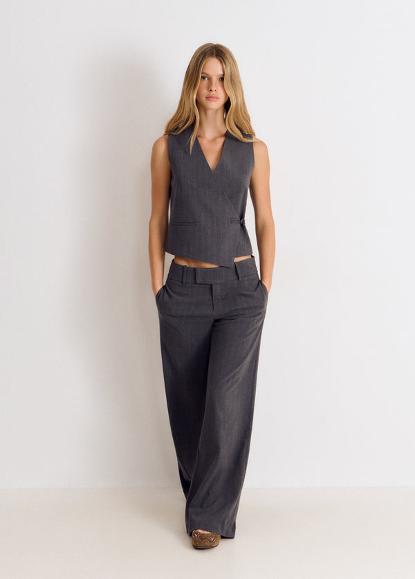 Pantalón wide leg