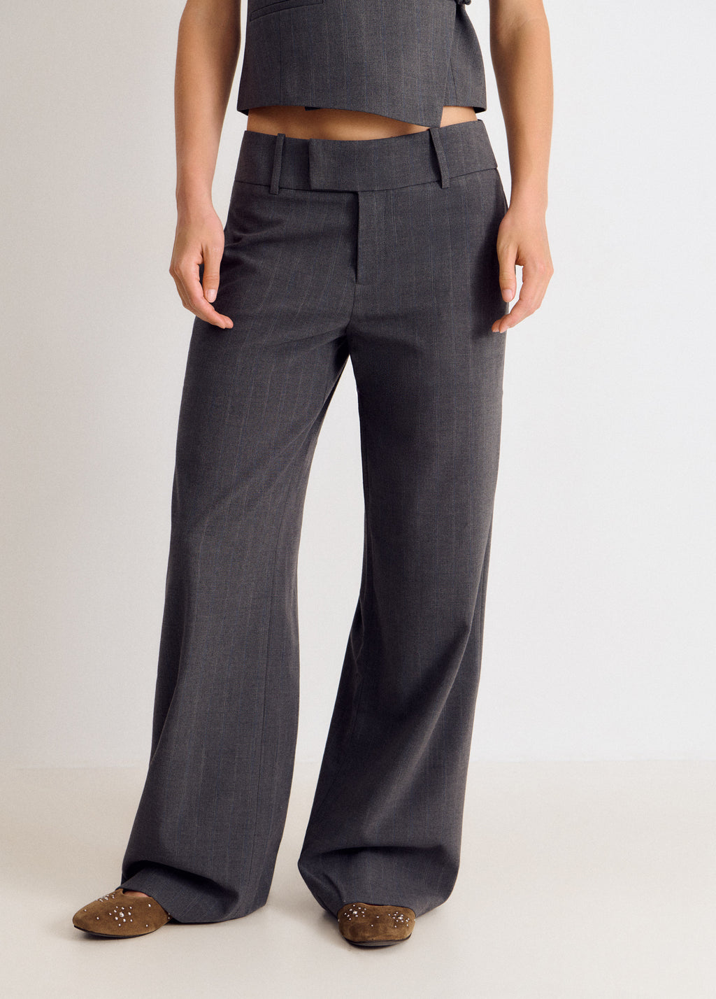 Pantalón wide leg