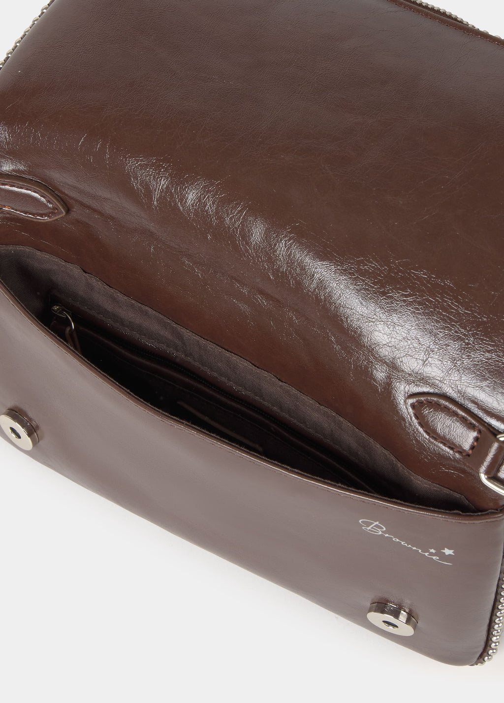 Bolso pequeño solapa bolitas