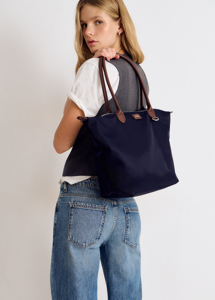 Nylon shopper bag