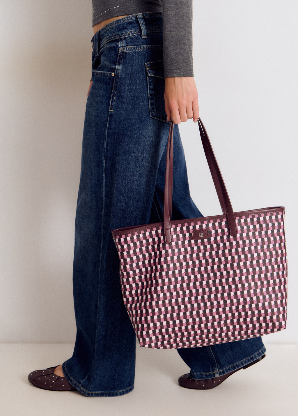 Printed shopper bag