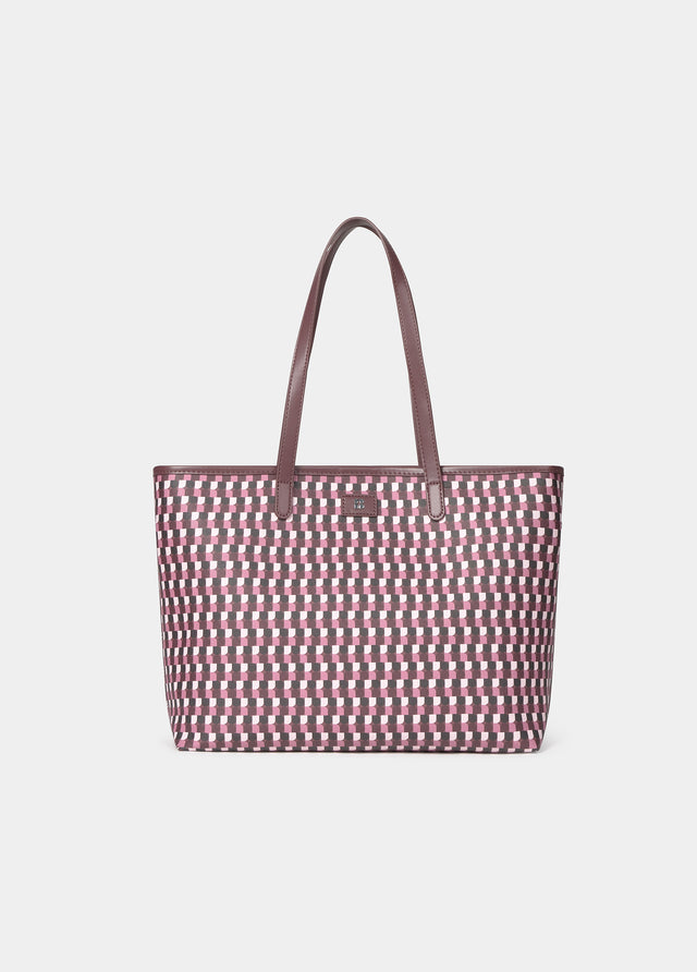 Gemusterte Shopper-Tasche