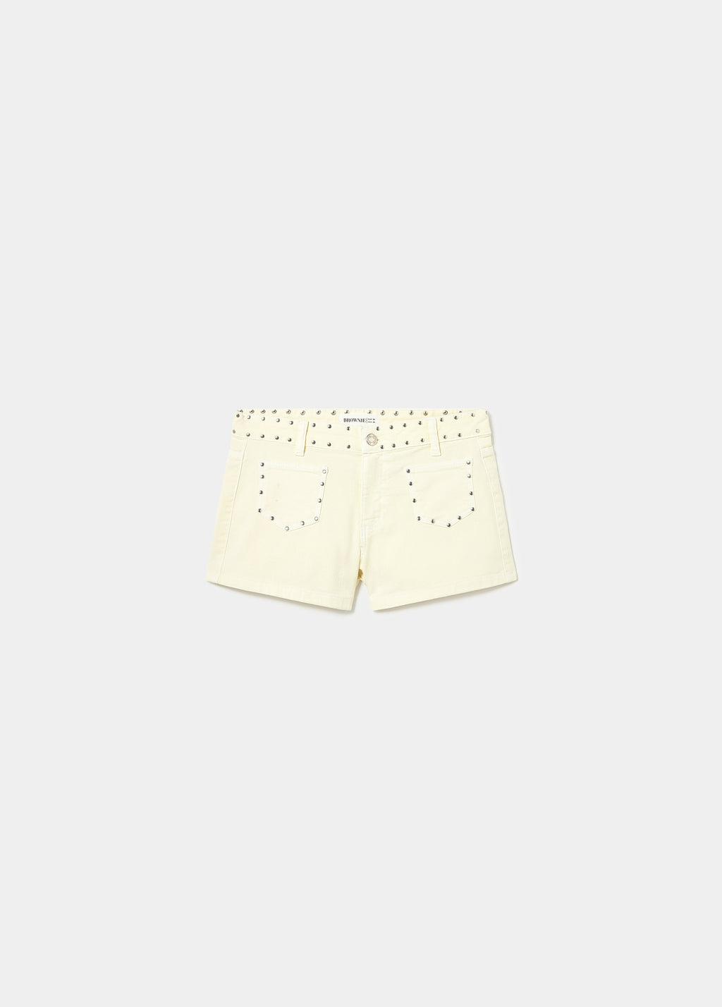 Decorative studded shorts