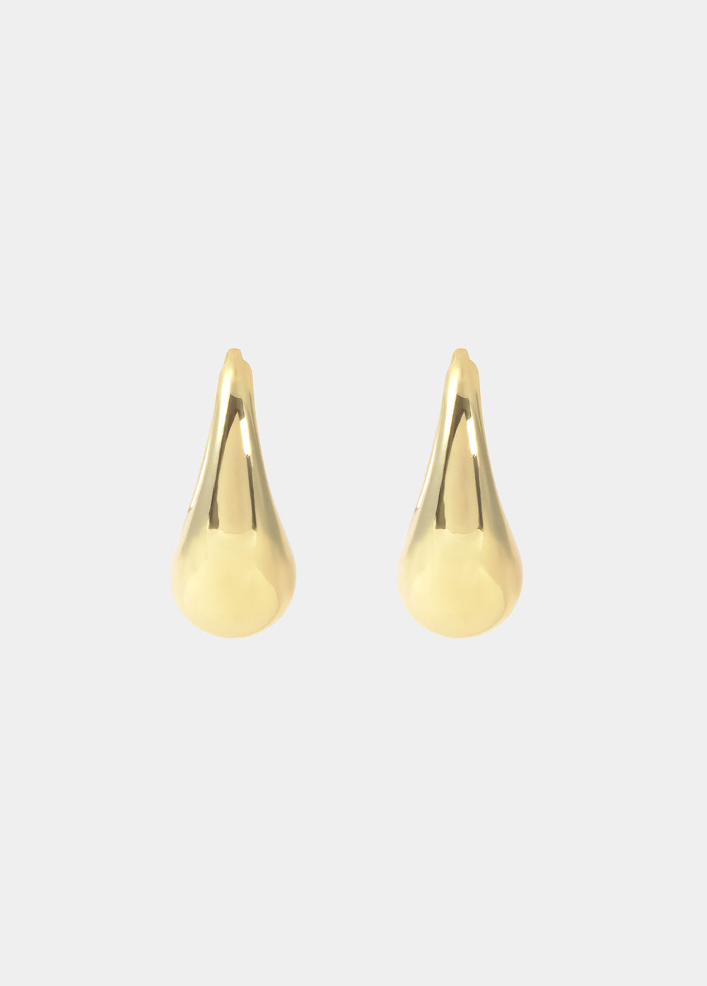 Small gold hoop earrings