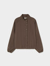 Blouse à col montant