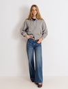 Denim with front pocket