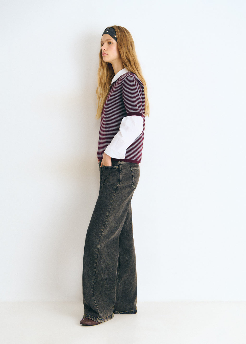 Jeans mit Fronttasche