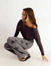 Jeans estrellas tachas lateral