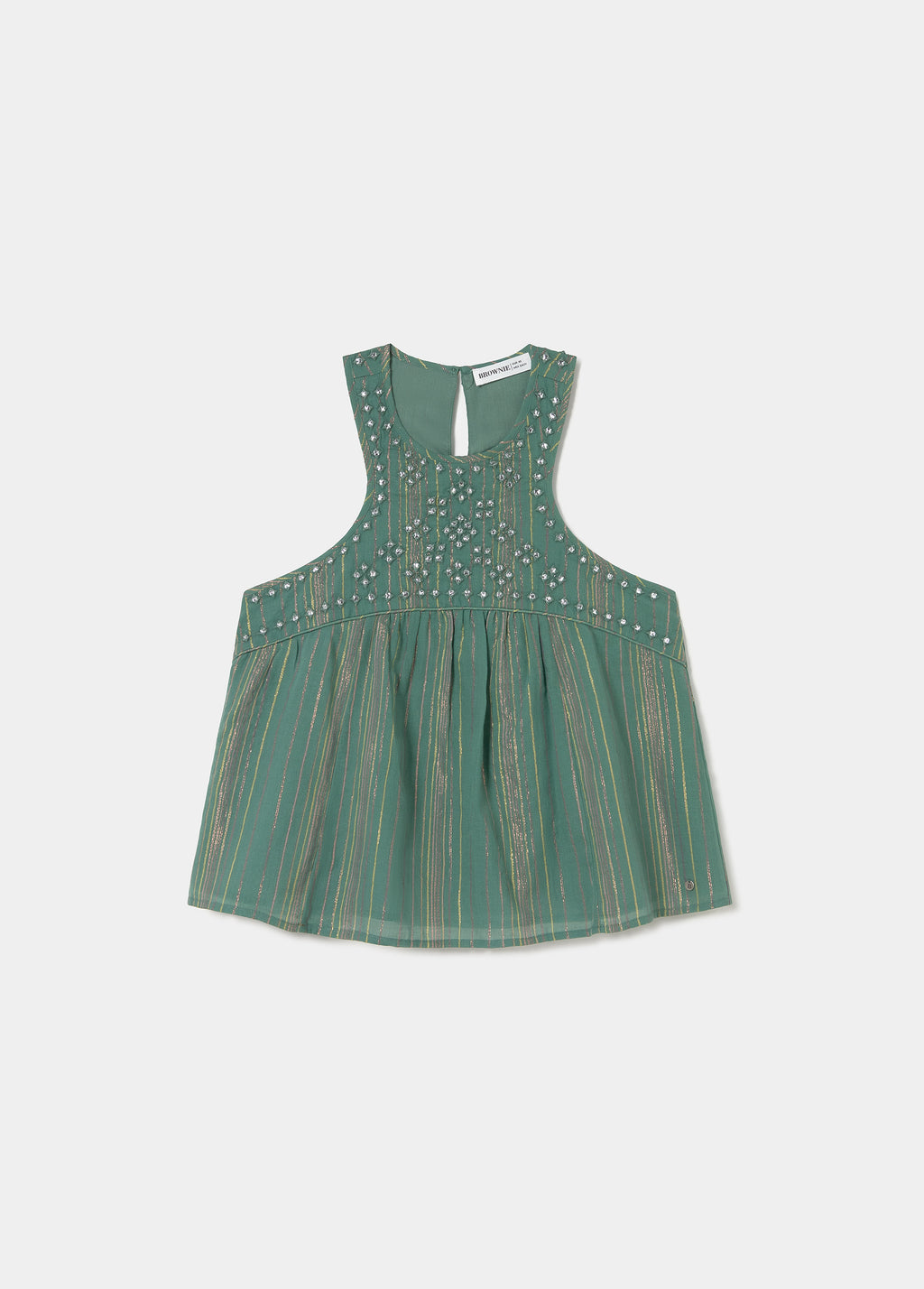 Halter top with mirrors