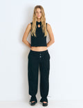 Cargohose mit Cordstreifen