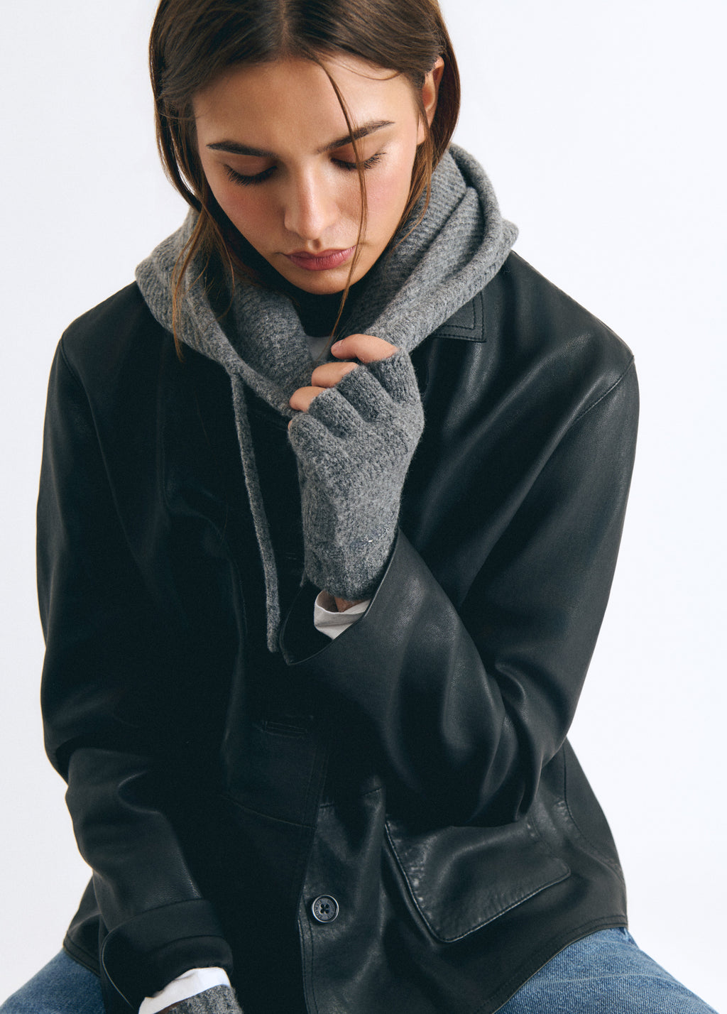 Plain mittens
