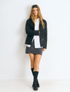 Nappa leather jacket