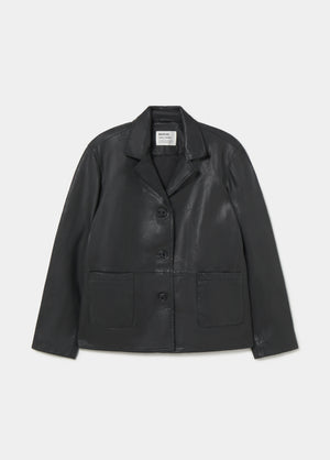 Nappa leather jacket