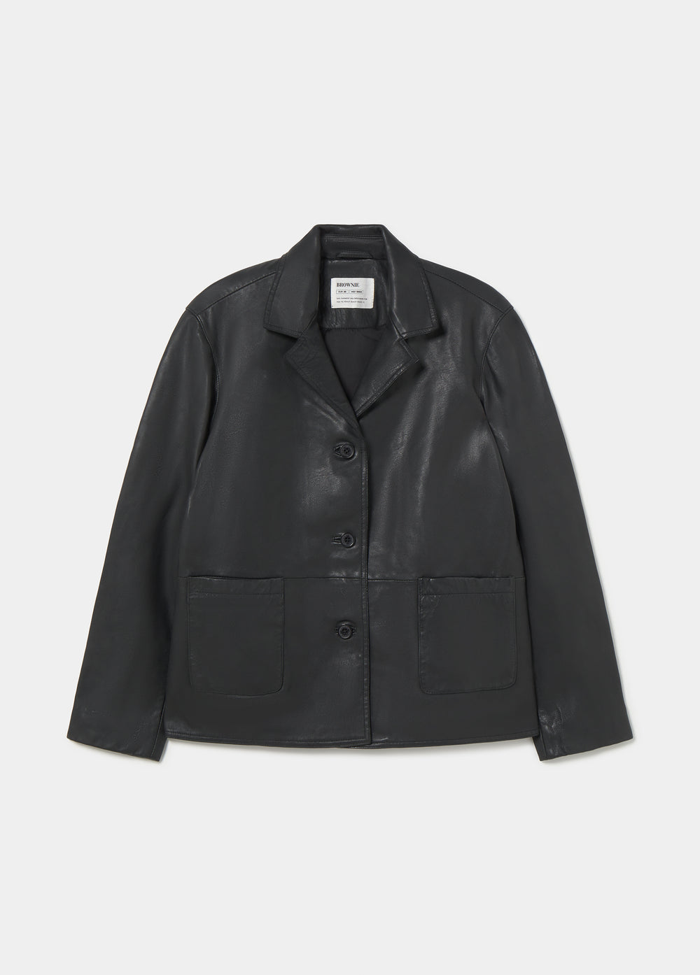 Nappa leather jacket