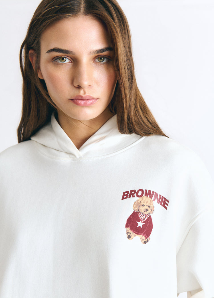 Sudadera print perrito bandana
