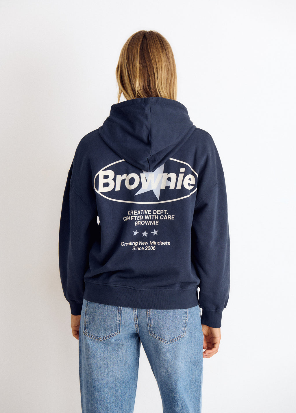 Sudadera felpa print espalda