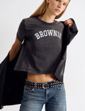 T-shirt Sky met print