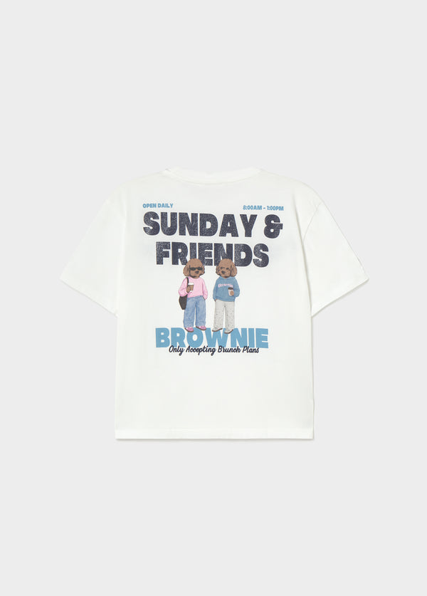 Camiseta print perros