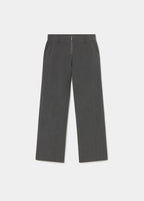 Trousers with zip detail