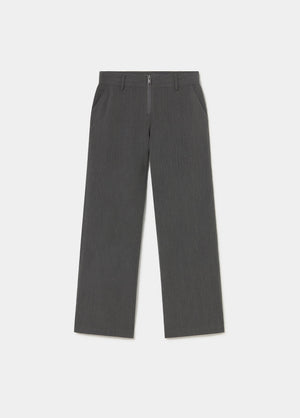 Pantalons amb detall de cremallera