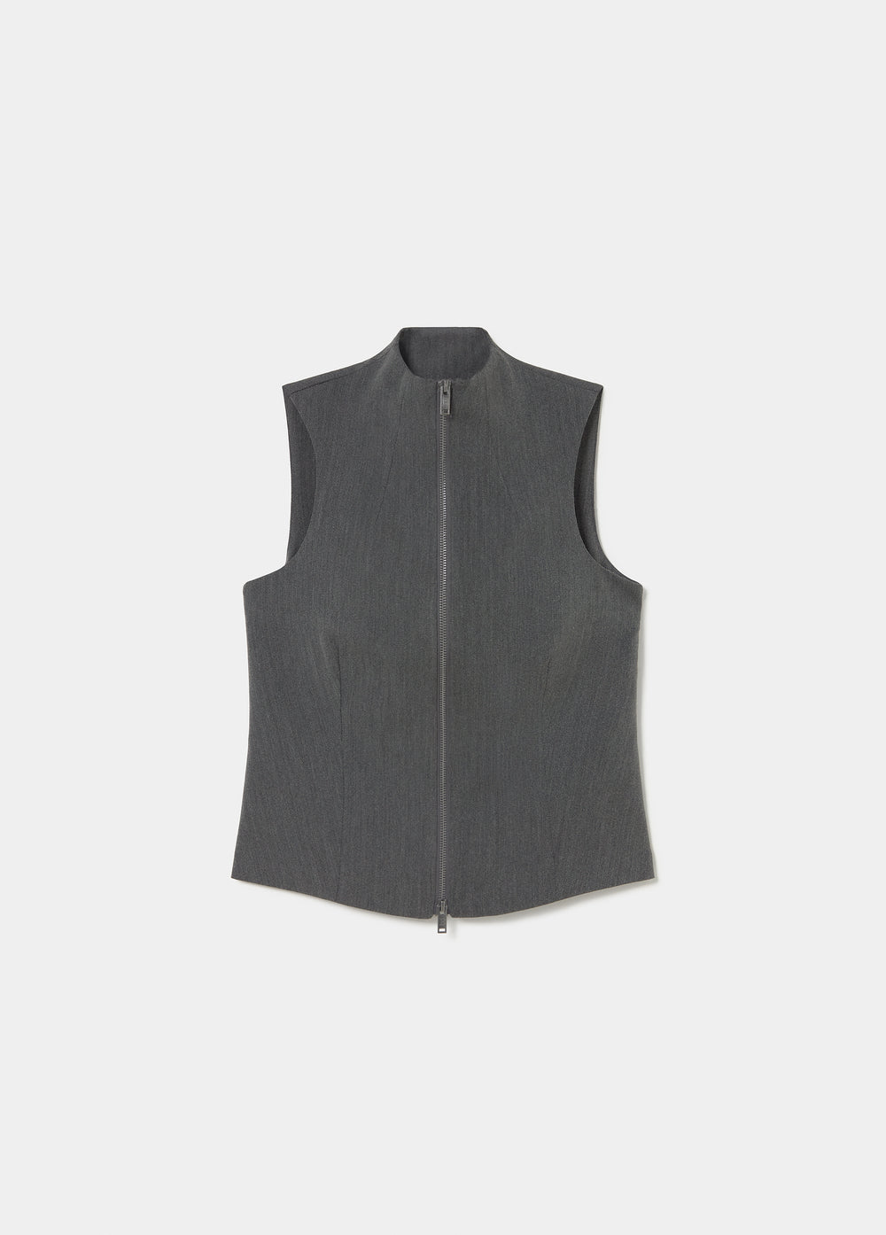 Top with zipper detail