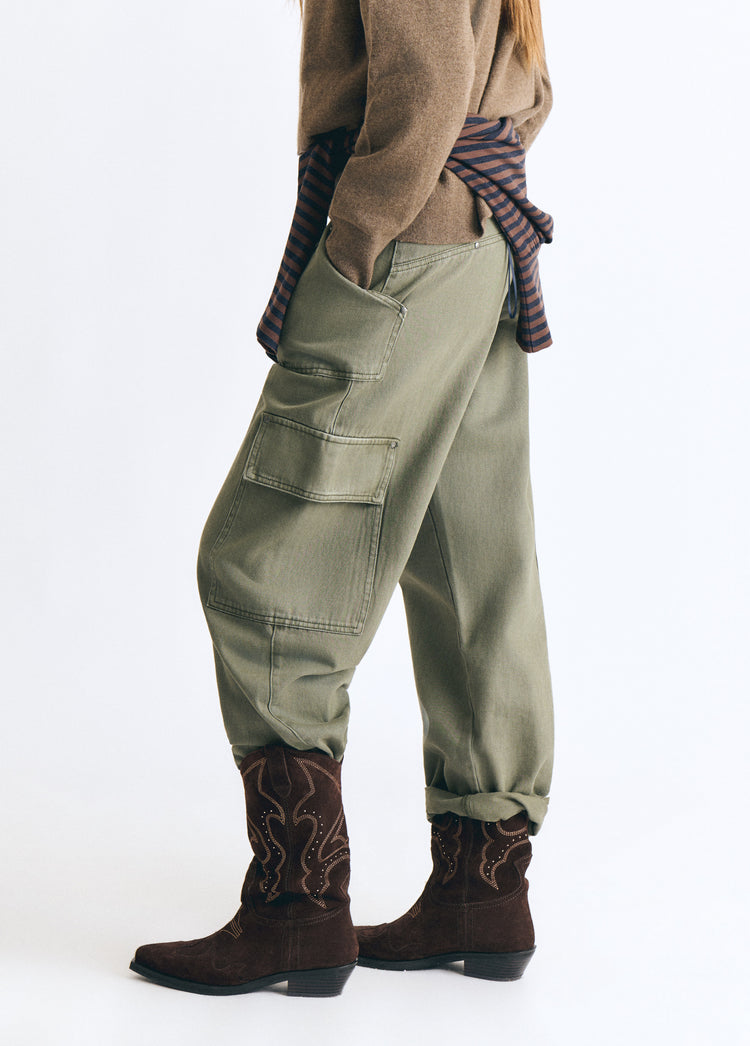 Bota cowboy piezas serraje