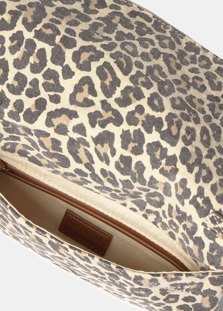 Bolso solapa animal print