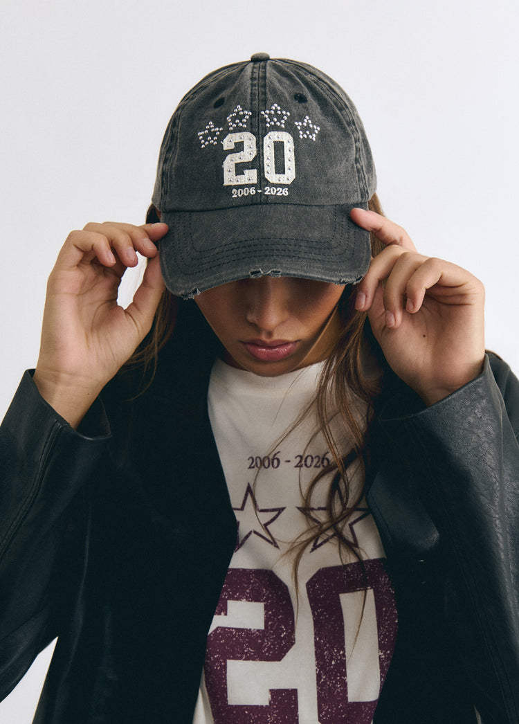 20th anniversary studded cap