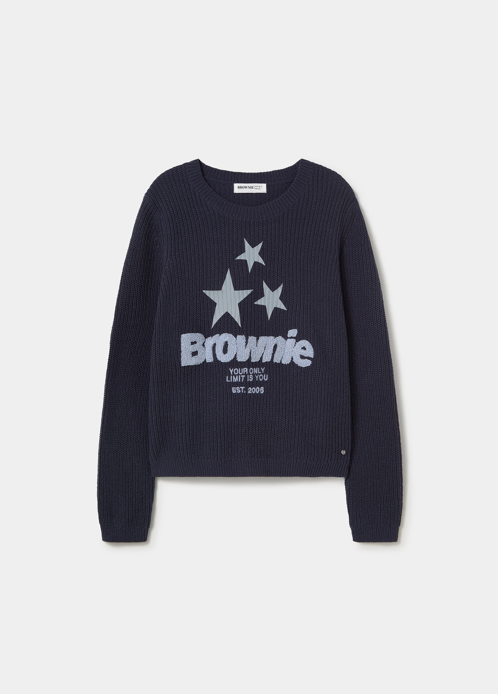 Jersey brownie estrella estampada