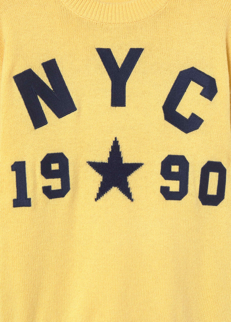 Embroidered nyc jumper