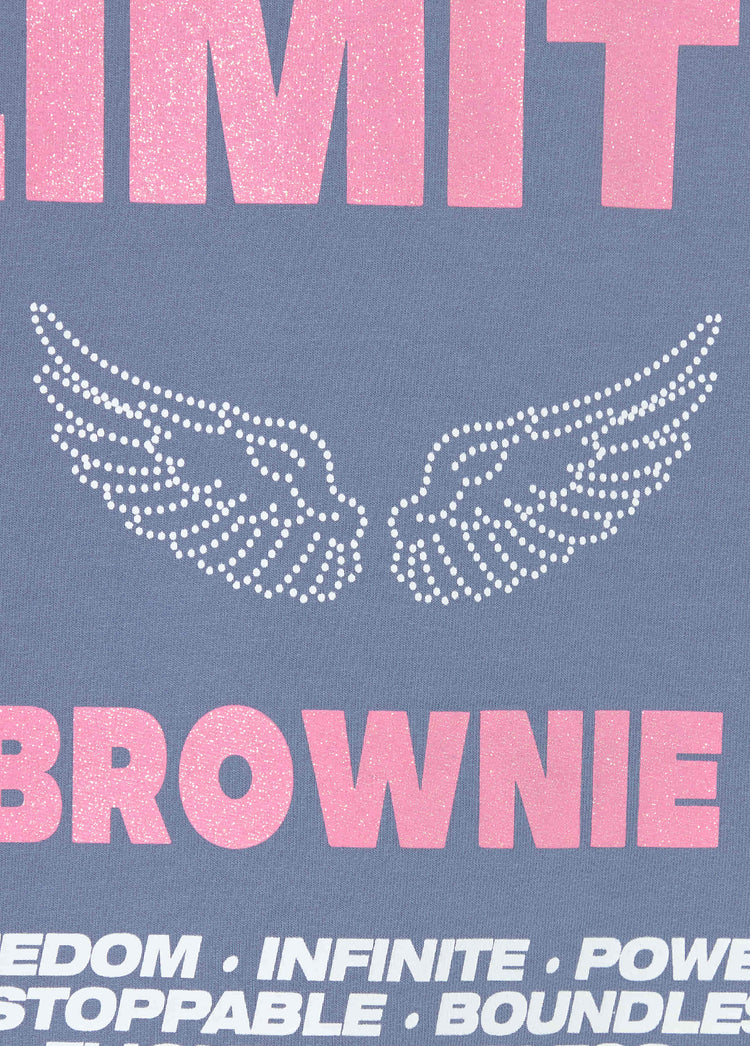 Star print sweatshirt