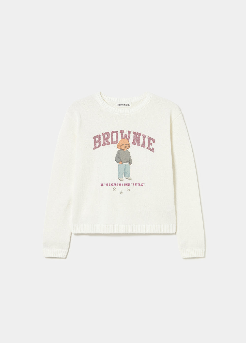 Jersey imprimé petit chien Brownie