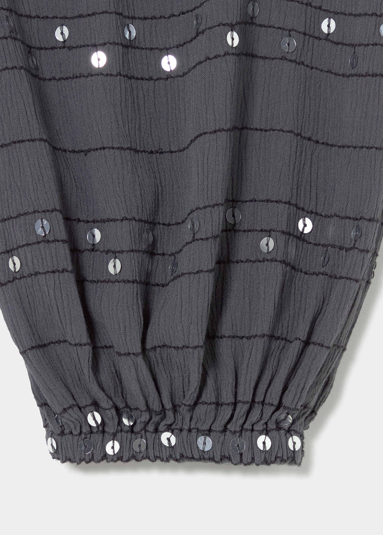 Sequin harem pants