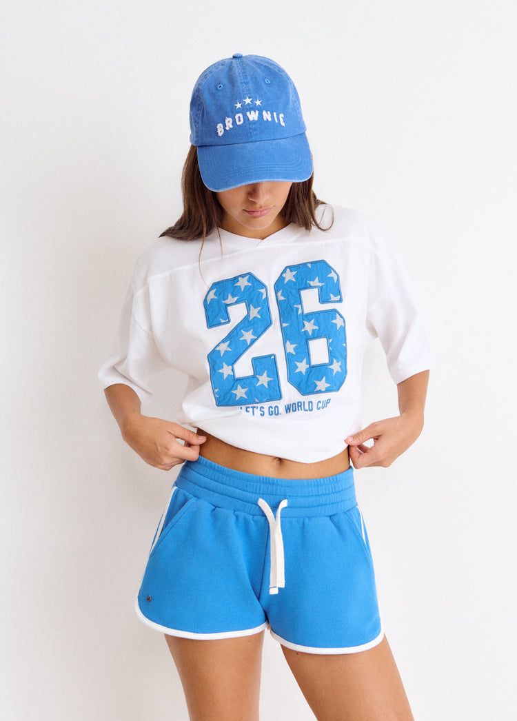 Number contrast World Cup shorts