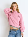 Sudadera cremallera print