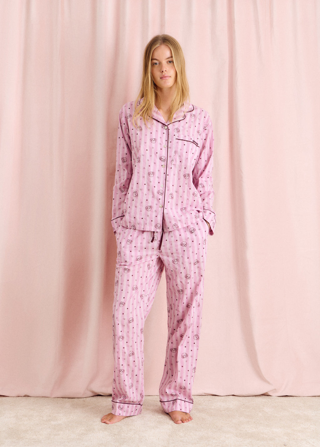 Pijama estampado
