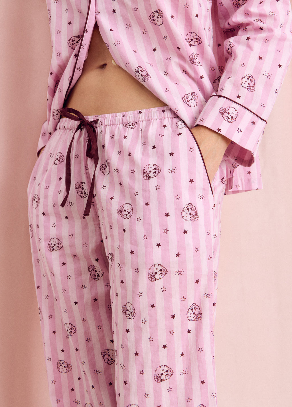 Pijama estampado