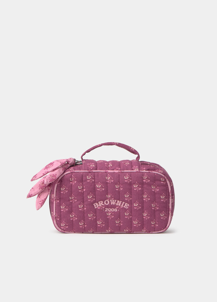 Small square toiletry bag