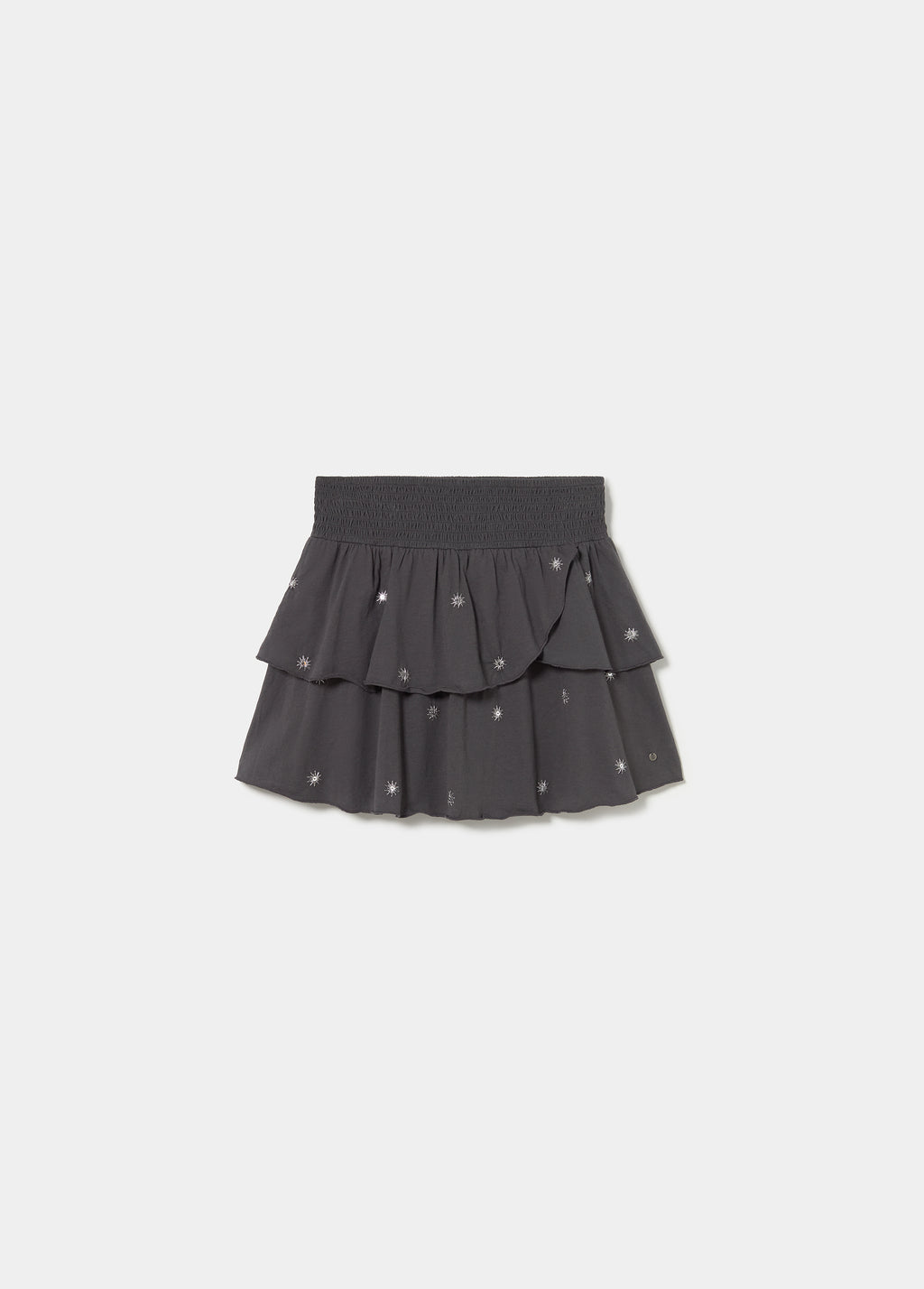Falda smock bordados