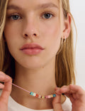 Letter dice necklace