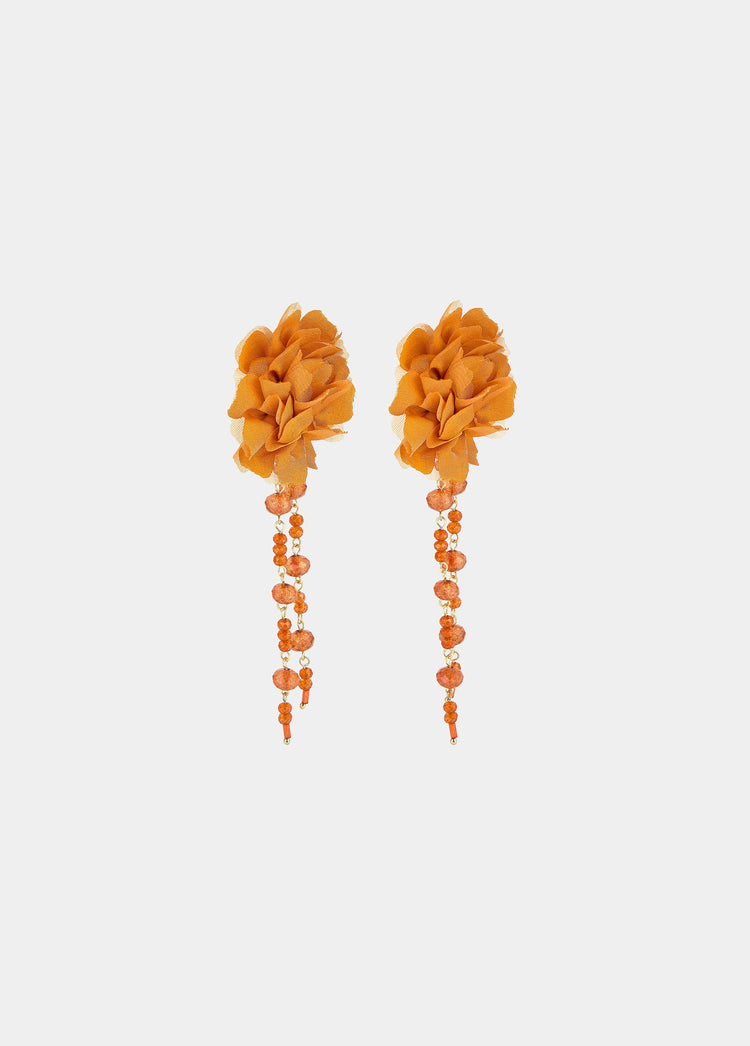 Pendientes flores cascada