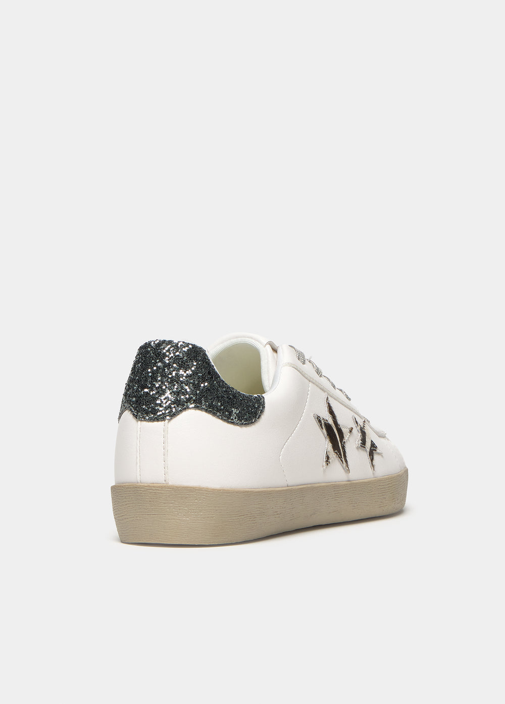 Zapatilla glitter animal print