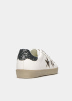Glitter animal-print sneaker