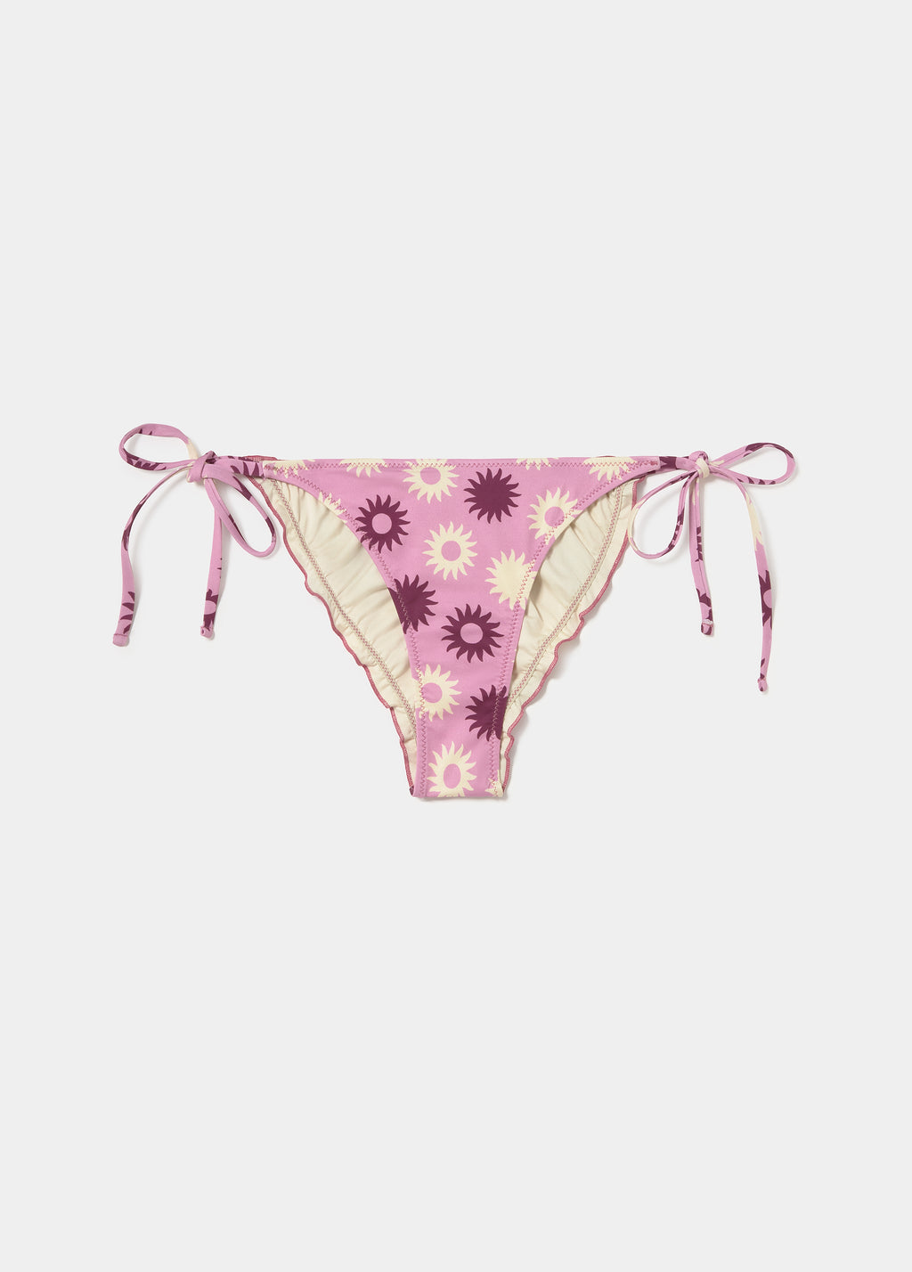 Bikinihose mit Sonnen-Muster